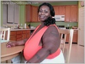 Ms Diva Ebony Huge Black Boobs 1