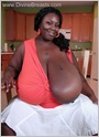 Ms Diva Ebony Huge Black Boobs 6